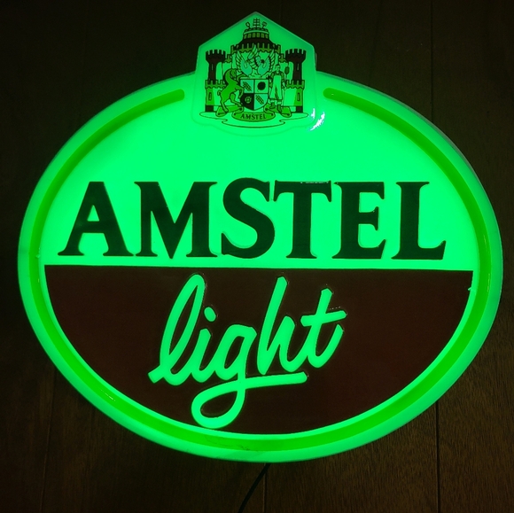 Vintage Amstel light up sign. - Picture 4 of 4